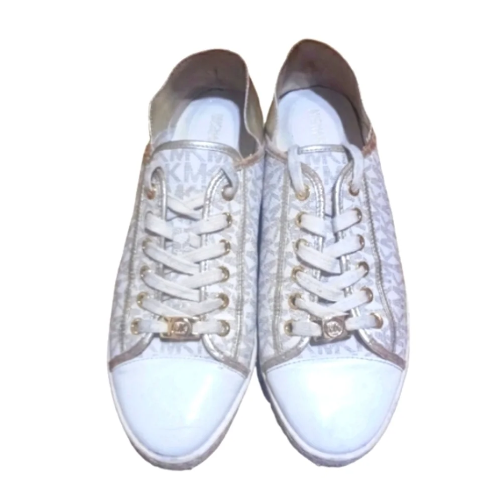 Michael Kors Kristy MK Logo Espadrille Sneaker size 9.5